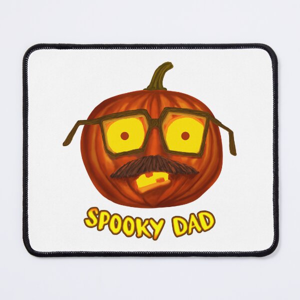 Item preview, Halloween Pumpkin Spooky Dad Head designed and sold by Digi Artworks Store.