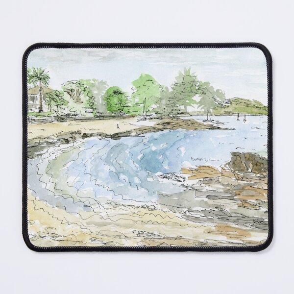 Item preview, Balmoral Beach Near Rocky Point designed and sold by CeciliaBell.