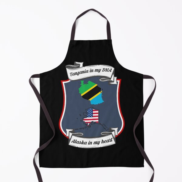 Item preview, Tanzania in my DNA, Alaska in my heart Heritage designed and sold by Tony ⭐⭐⭐⭐⭐.