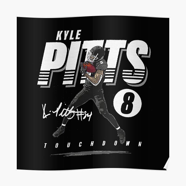 Atlanta Falcons: Kyle Pitts 2022 Poster - Officially Licensed NFL Remo