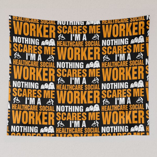 Item preview, Healthcare Social Worker Halloween designed and sold by aryagiri.