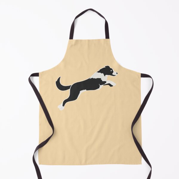 Item preview, Black and white border collie jumping for dog agility enthusiasts designed and sold by PausePapote.