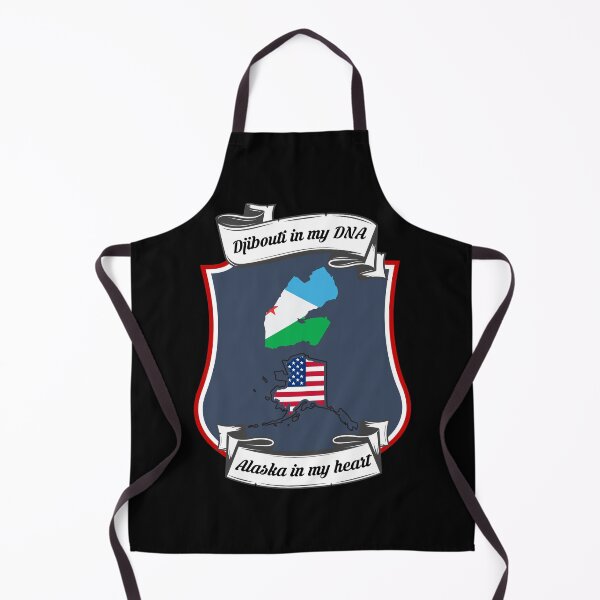 Item preview, Djibouti in my DNA, Alaska in my heart Heritage designed and sold by Tony ⭐⭐⭐⭐⭐.