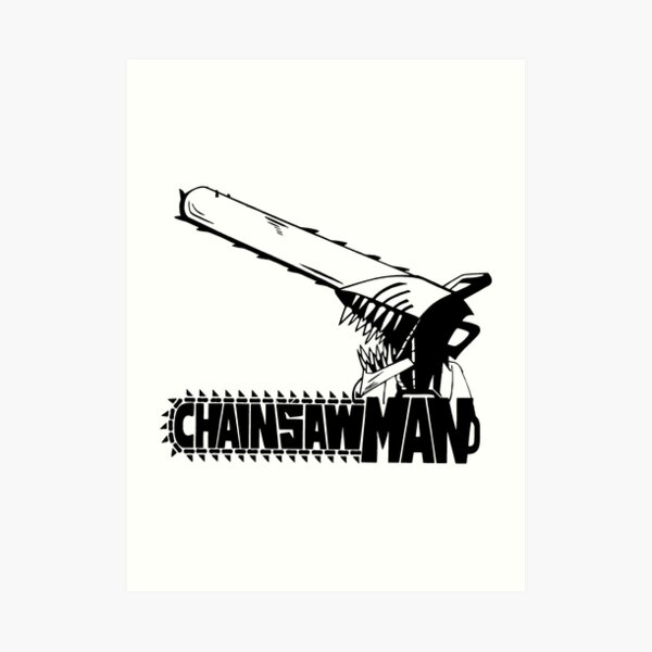 "Chainsaw Man logo" Art Print for Sale by JulieJohnson99 Redbubble