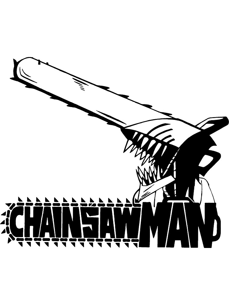 "Chainsaw Man logo" Art Print for Sale by JulieJohnson99 Redbubble
