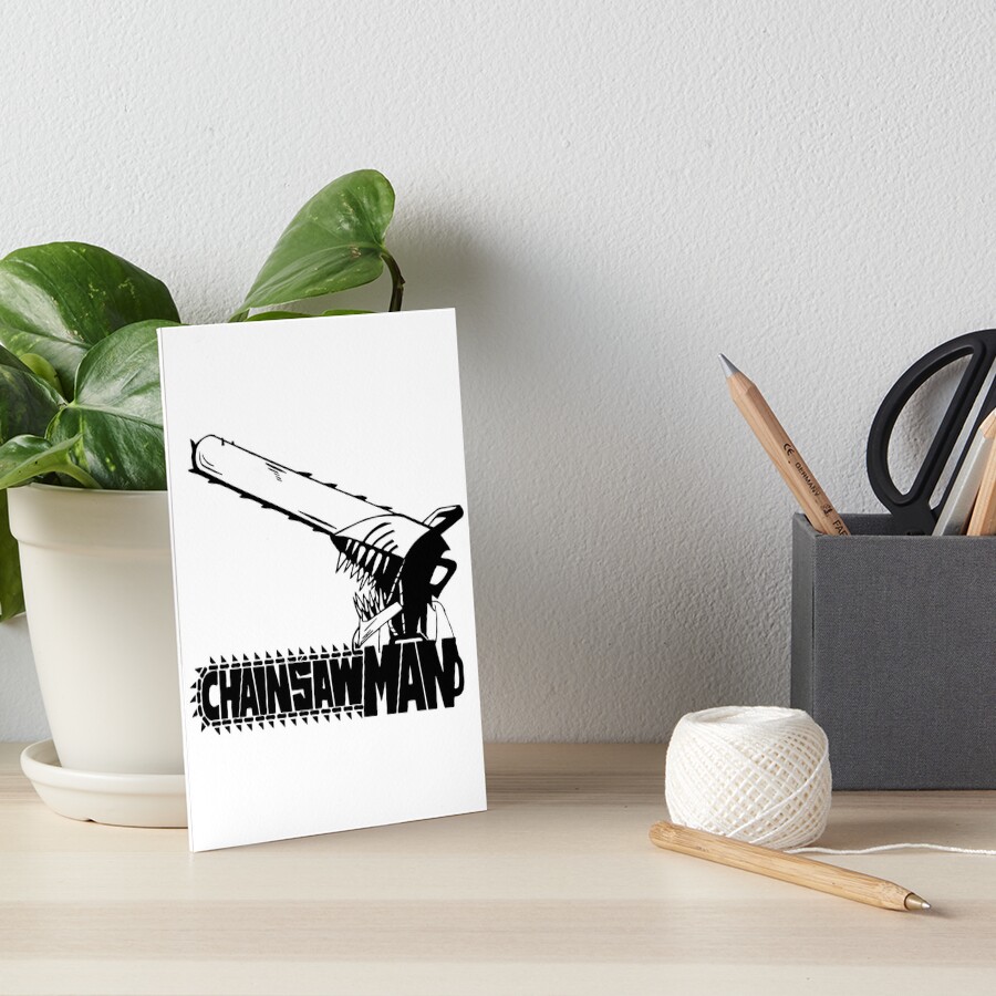 "Chainsaw Man logo" Art Board Print for Sale by JulieJohnson99 Redbubble