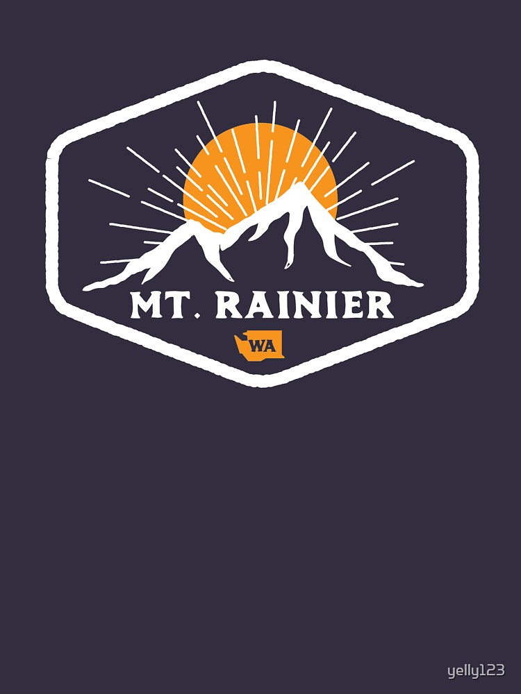 mt rainier national park tshirt