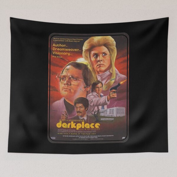 Item preview, Garth Marenghi - Darkplace (distressed design) designed and sold by ALEXITEBERA.