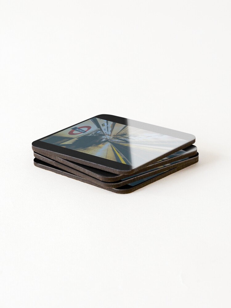 Thumbnail 4 of 5, Coasters (Set of 4), Commuting designed and sold by TimConstable.