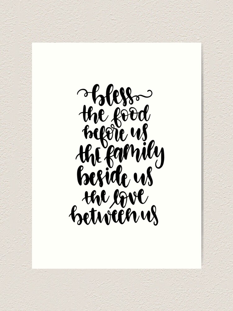 bless-the-food-before-us-thanksgiving-prayer-art-print-for-sale-by-adametzb-redbubble for Bless The Food Before Us Free Printable Bless The Food Before Us Thanksgiving Prayer