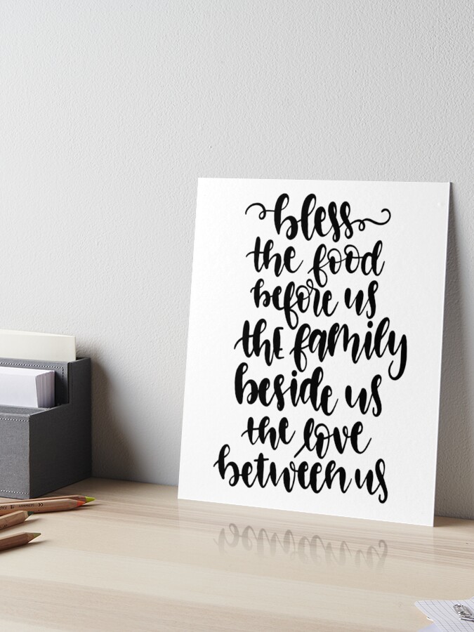 bless-the-food-before-us-thanksgiving-prayer-art-board-print-for-sale-by-adametzb-redbubble for Bless The Food Before Us Free Printable Bless The Food Before Us Thanksgiving Prayer