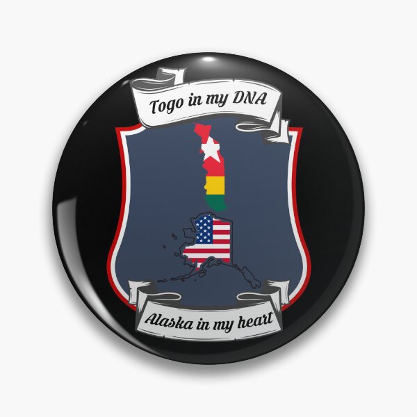 Item preview, Togo in my DNA, Alaska in my heart Heritage designed and sold by Tony ⭐⭐⭐⭐⭐.
