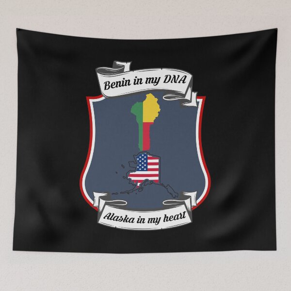 Item preview, Benin in my DNA, Alaska in my heart Heritage designed and sold by Tony ⭐⭐⭐⭐⭐.