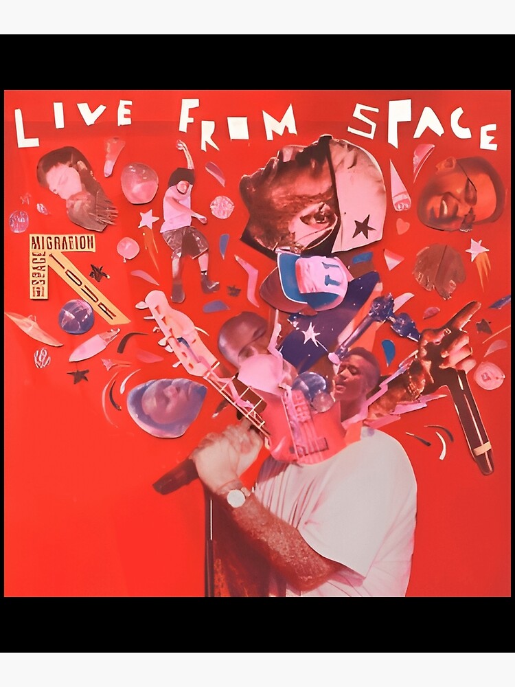 Live from Space album art boy red