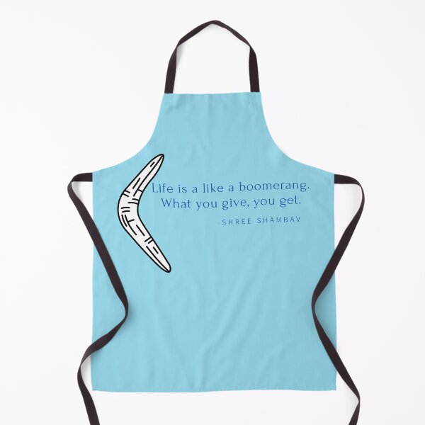 Item preview, 'Life is like a boomerang. What you give, you get'- Shree Shambav designed and sold by Rechtop.