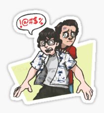 Richie & Eddie Sticker