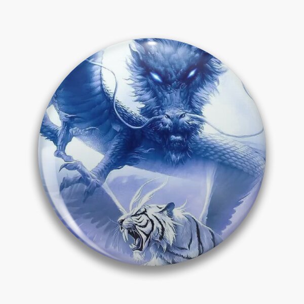 Item preview, The Tiger and the Blue Dragon designed and sold by Elibano95.