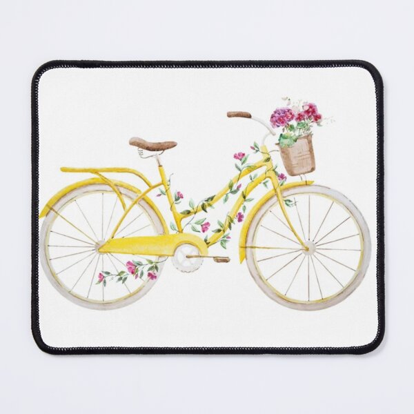 Item preview, Yellow bicycle♥ designed and sold by PrettyLittleTig.