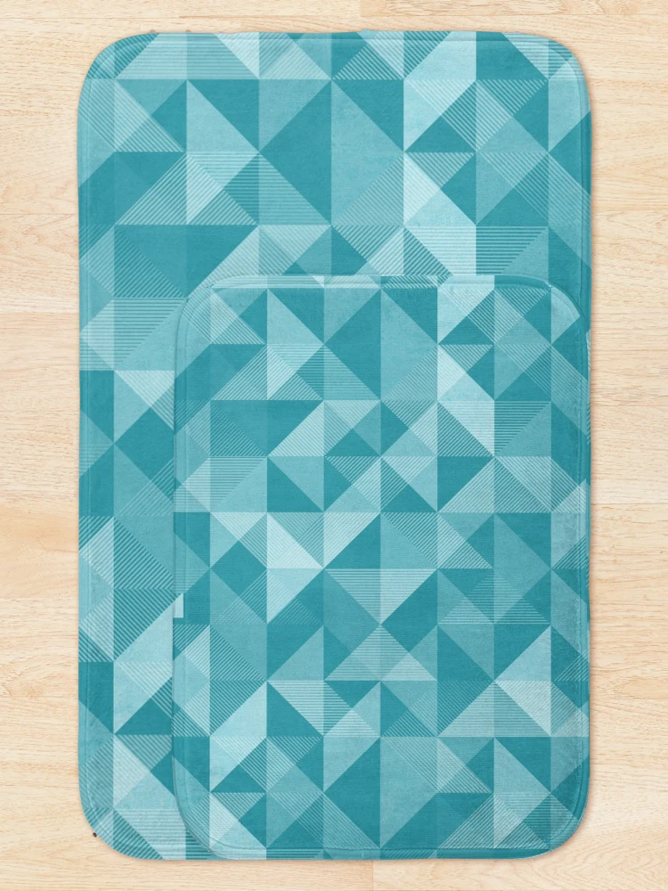 Thumbnail 5 of 6, Bath Mat, Hatched Module #2 designed and sold by ChunkyDesign.
