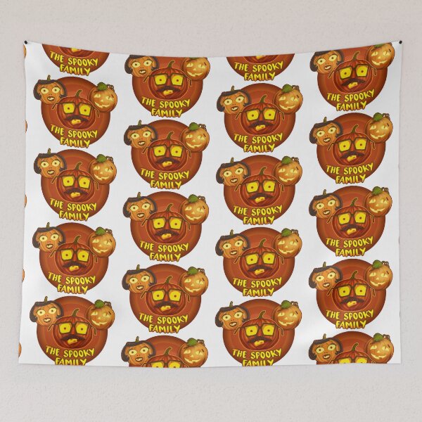 Item preview, Halloween Pumpkin Spooky Family designed and sold by Digi Artworks Store.
