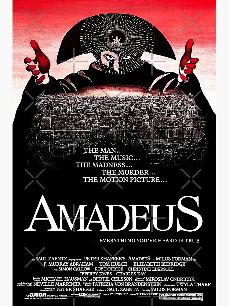 Discover Amadeus 1984 Premium Matte Vertical Poster