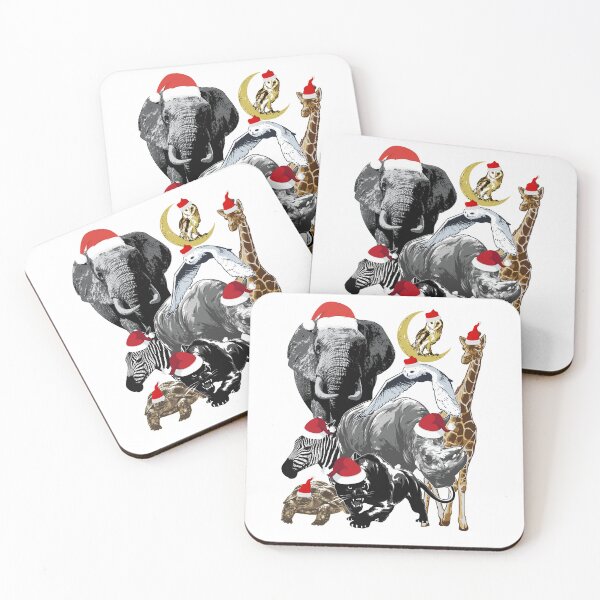 Item preview, Christmas Animals - Zookeeper - Zoo animals designed and sold by PrettyPittie Shop.