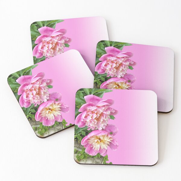 Artikelvorschau, Rosa Pfingstrose Pfingstrosen-Design entworfen und verkauft von BarbaraGlebska.