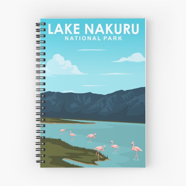 Item preview, Lake Nakuru National Park Kenya Travel Poster designed and sold by Stadify.