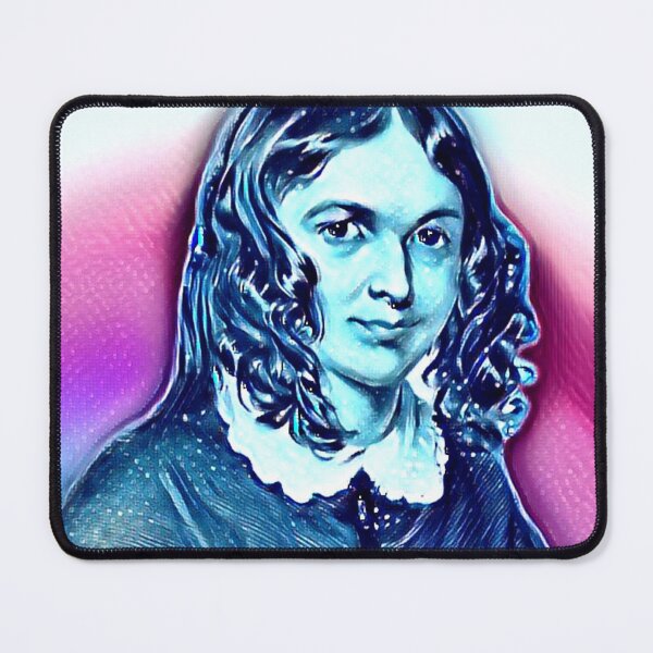 Item preview, Elizabeth Barrett Browning Artwork | Elizabeth Barrett Browning Portrait | Elizabeth Barrett Browning Wall Art  designed and sold by Suyogsonar25.
