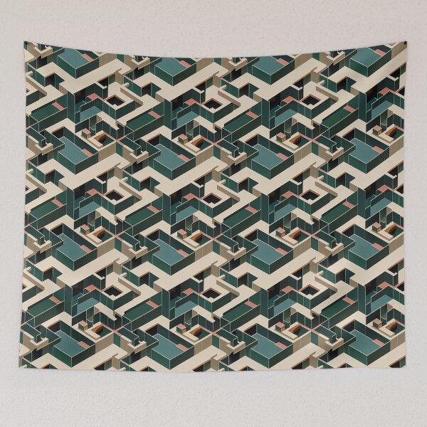Item preview, Tiled Design 039 designed and sold by snoutandbeak.