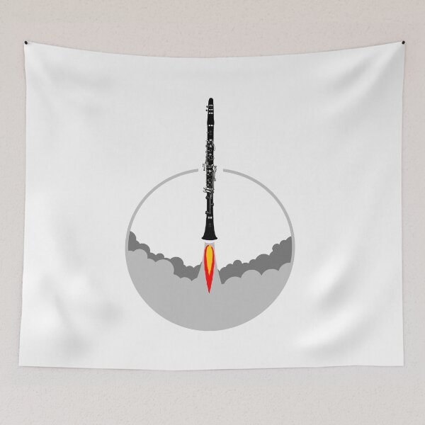 Item preview, clarinet rocket designed and sold by vivalarevolucio.