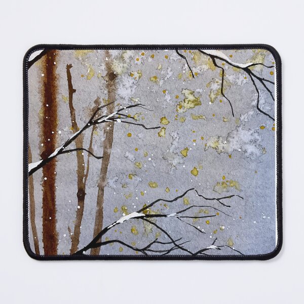 Item preview, Watercolor winter forest designed and sold by Askelin.