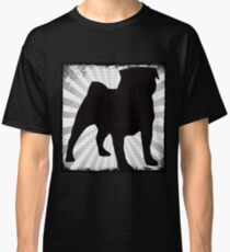 black Pug Classic T-Shirt