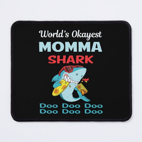 Item preview, Funny Shark MOMMA designed and sold by StoreHornedFace.