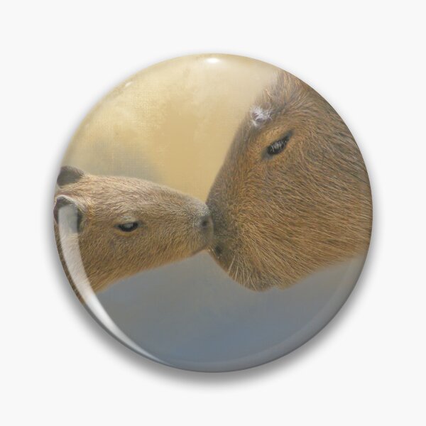 Item preview, Capybara Kiss 01 designed and sold by Elisabeth Lucas.