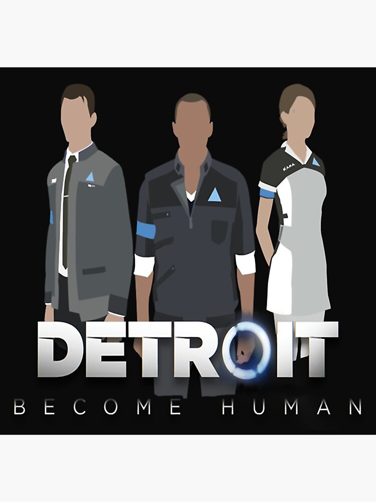 "Vintage Retro Detroit Become Human" Sticker for Sale by ReidMario99 ...