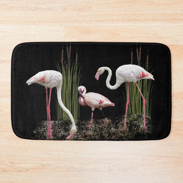 Item preview, Greater flamingo and Lesser flamingo, birds of Africa designed and sold by TShirtsundMehr.