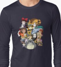 Studio Ghibli Collage Long Sleeve T-Shirt