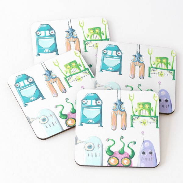 Item preview, Robot friends designed and sold by nloooo.