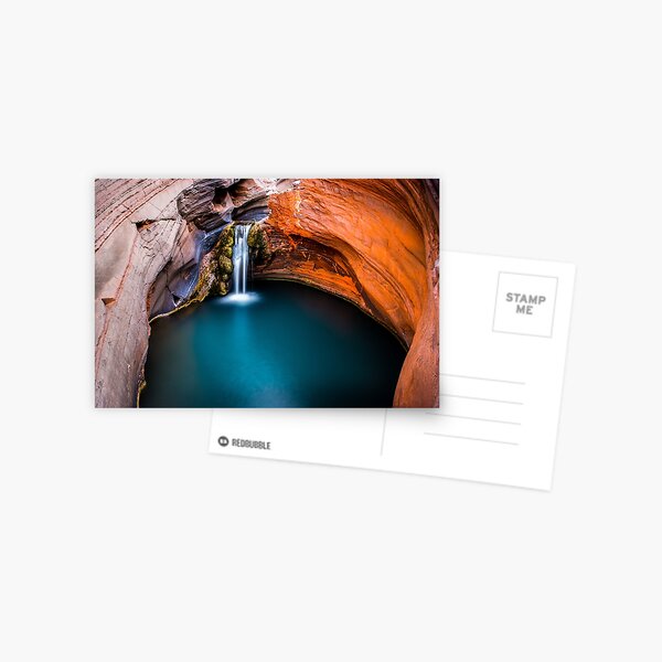 Karijini Spa Pool Postcard