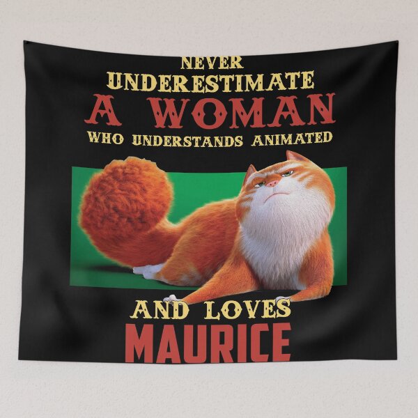 Item preview, Never Underestimate A Woman Who Loves Maurice designed and sold by SamanthaRich33.