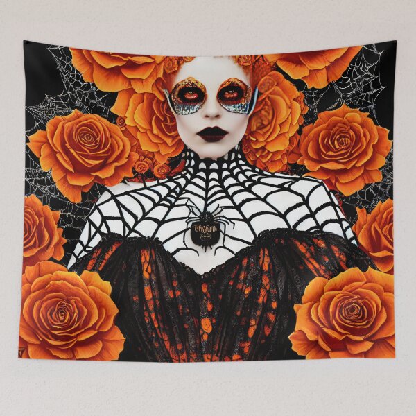 Item preview, Queen of Halloween designed and sold by @adorcharm Modern & Classic AI Art.