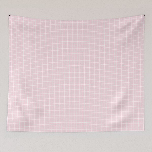 Item preview, pale pink grid designed and sold by Smuggler.