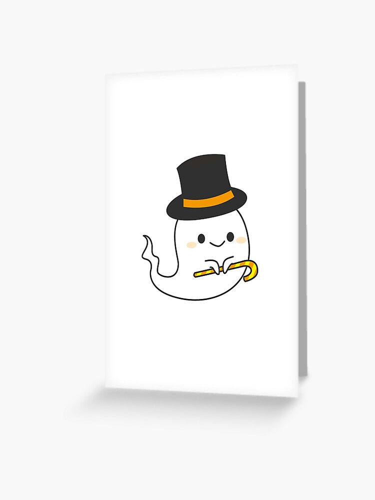 ghost with top hat