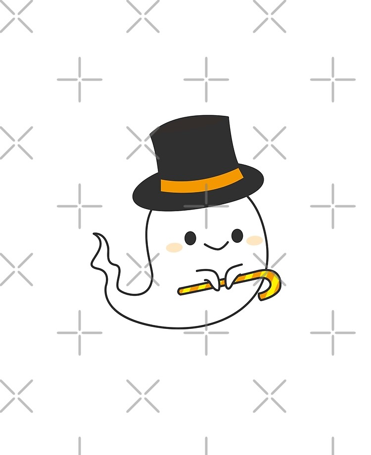 ghost with top hat