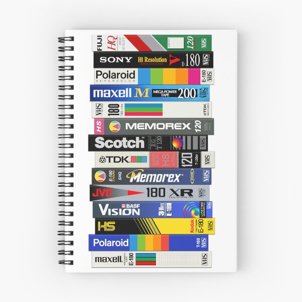 Item preview, Classic Full Stack of Retro Blank VHS Tapes designed and sold by ShopOfGeek.