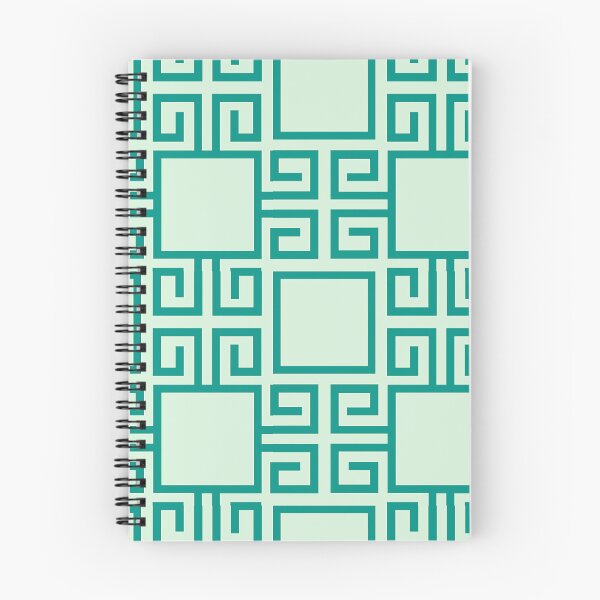 Item preview, Green Greek Key Pattern designed and sold by Tamas Das.