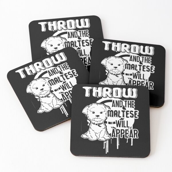 Item preview, Throw and Maltese Will Appear designed and sold by UnknownArtistt.