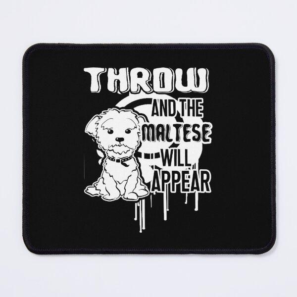 Item preview, Throw and Maltese Will Appear designed and sold by UnknownArtistt.