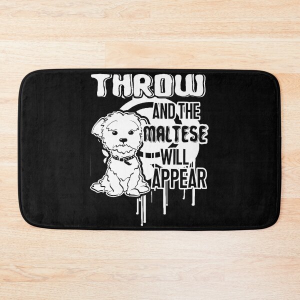 Item preview, Throw and Maltese Will Appear designed and sold by UnknownArtistt.